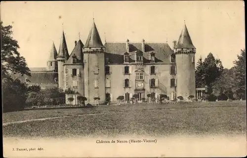 Ak Nexon Haute Vienne, Chateau