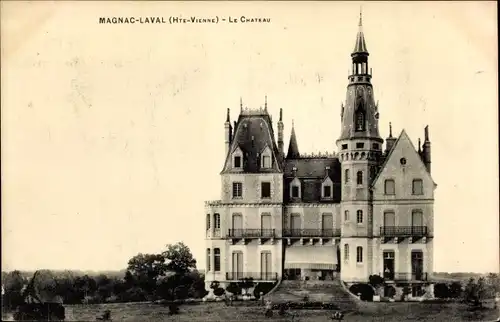 Ak Magnac Laval Haute Vienne, Le Chateau