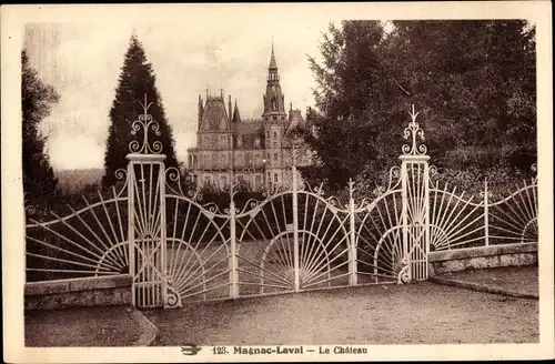 Ak Magnac Laval Haute Vienne, Le Château