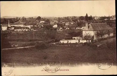 Ak La Meyze Haute Vienne, Vue Generale