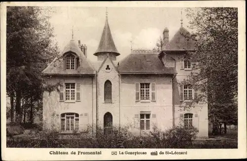 Ak Fromental Haute Vienne, Château de Fromental