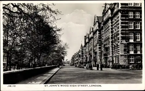 Ak London City England, St. John's Wood High Street