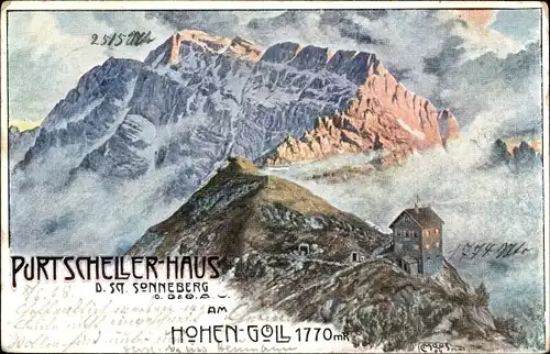 Künstler Litho Kuchl in Salzburg, Purtschellerhaus