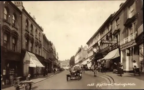 Ak Tunbridge Wells Kent England, High Street
