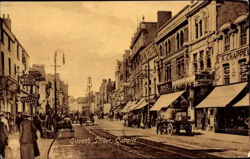 Ak Cardiff Wales, Queen's Street