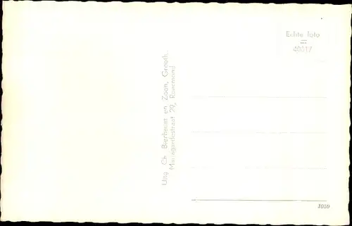 Ak Roermond Limburg Niederlande, Uitmonding van de Roer de Maas, Mündung, Kirche