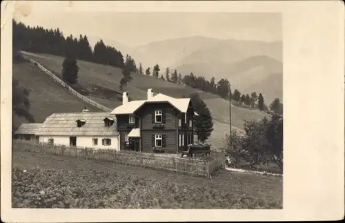 Foto Ak Prein Reichenau an der Rax Niederösterreich, Villa Eisenberger