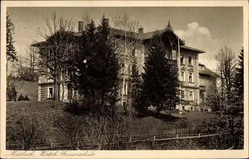 Ak Miesbach in Oberbayern, Wirtsch. Frauenschule