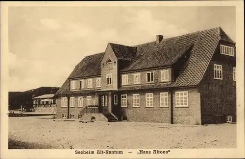Ak Rantum auf Sylt, Seeheim Alt Rantum, Haus Altona