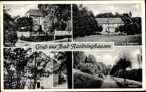 Ak Bad Randringhausen Bünde im Kreis Herford, Bäckerei und Lebensmittel, Bad Wilmsmeier, Ernstmeier