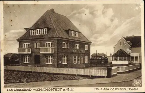 Ak Wenningstedt Braderup auf Sylt, Haus Atlantic