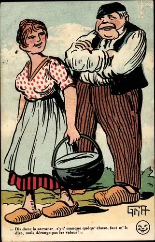 Künstler Ak Griff, Dis donc la sarvante