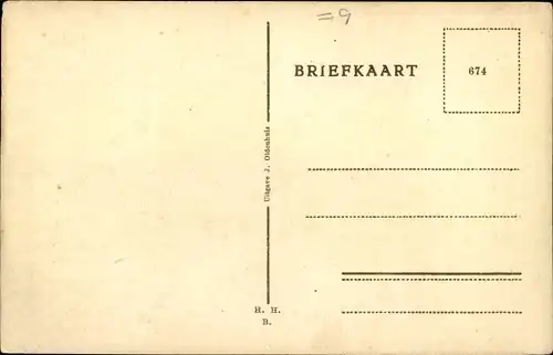 Ak Sauwerd Groningen Niederlande, Teilansicht der Ortschaft