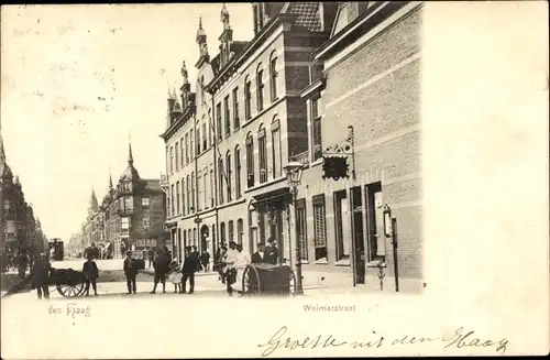 Ak Den Haag Südholland, Weimarstraat