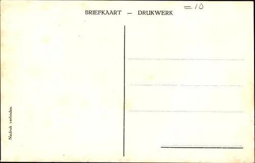 Ak Bergen aan Zee Nordholland Niederlande, Interneerings depot