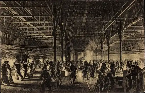 Ak Essen, Krupp'sche Gußstahlfabrik, Schmelzbau