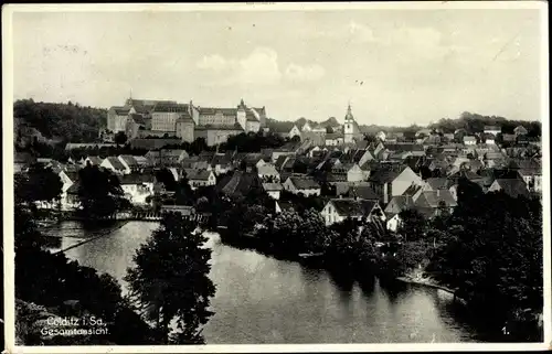 Ak Colditz in Sachsen, Gesamtansicht