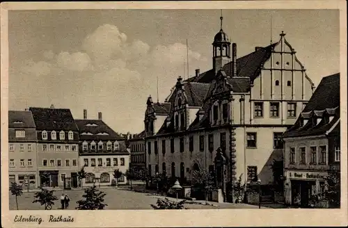 Ak Eilenburg an der Mulde, Rathaus