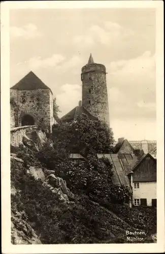 Ak Bautzen in der Oberlausitz, Mühltor