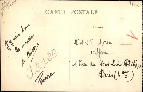 Ak Magnac Laval Haute Vienne, L'Eglise