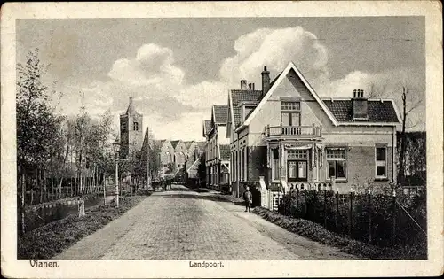 Ak Vianen Utrecht Niederlande, Landpoort