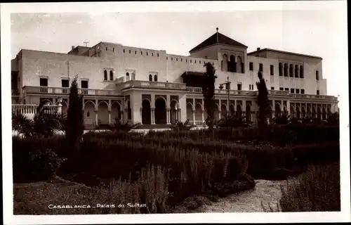 Ak Casablanca Marokko, Palais du Sultan