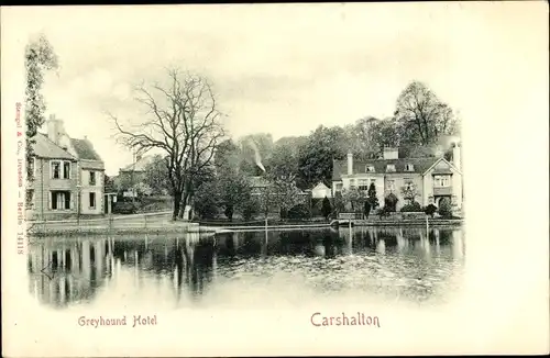 Ak Carshalton Sutton London England, Greyhound Hotel