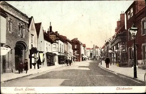 Ak Chichester West Sussex England, South Street