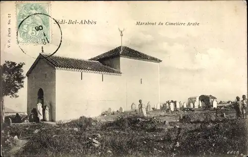 Ak Sidi Bel Abbes Algerien, Marabout du Cimetiere Arabe