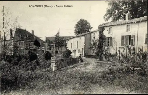 Ak Boncourt Meuse, Ancien Chateau