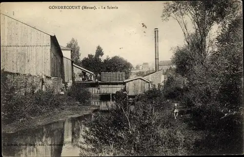 Ak Gondrecourt Meuse, La Scierie