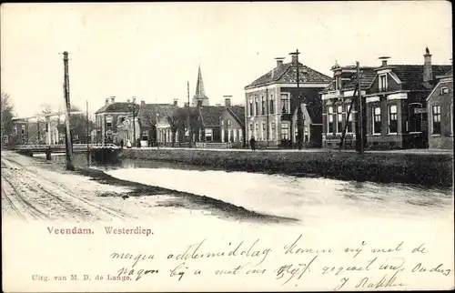 Ak Veendam Groningen, Westerdiep