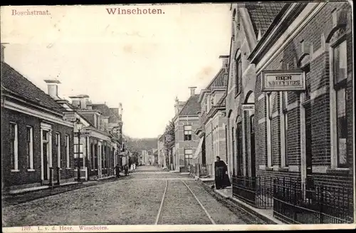 Ak Winschoten Oldambt Groningen, Boschstraat