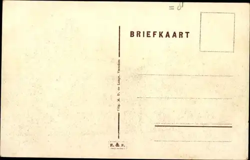 Ak Veendam Groningen, Stationstraat