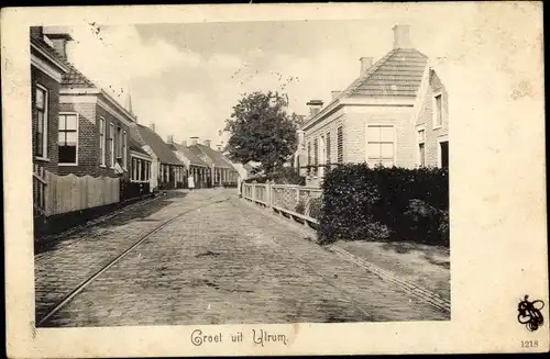 Ak Ulrum Groningen, Straßenpartie