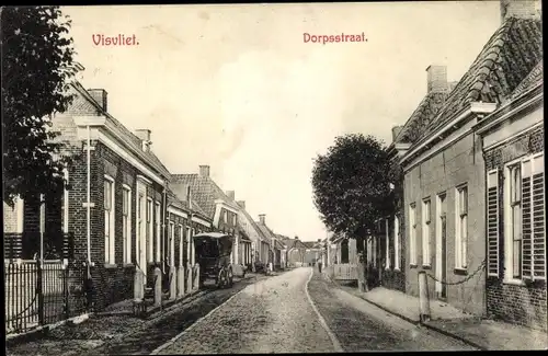 Ak Visvliet Groningen, Dorpsstraat