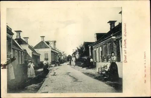 Ak Ulrum Groningen, Hoofdstraat, Anwohner