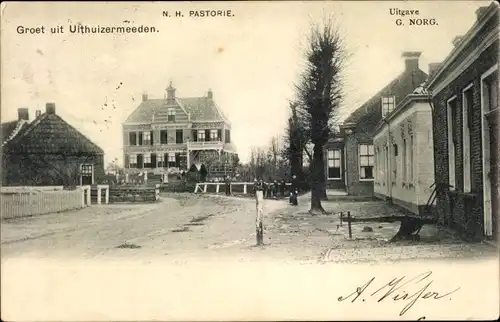 Ak Uithuizermeeden Groningen, Pastorie, Uitgave