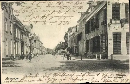 Ak Groningen Niederlande, N. Boteringestraat