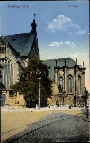 Ak Freiberg in Sachsen, der Dom