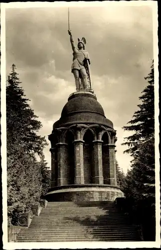 Ak Detmold in Nordrhein Westfalen, Hermannsdenkmal