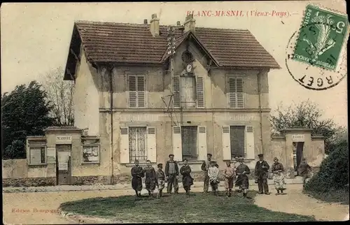 Ak Le Blanc Mesnil Seine Saint Denis, La Gare