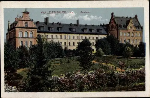 Ak Waldenburg in Sachsen, Seminar