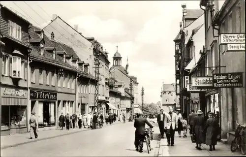 Ak Glauchau in Sachsen, Dr.-Friedrichs-Straße, Geschäfte, HO Vitrine, Optiker Engler