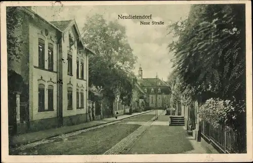 Ak Neudietendorf in Thüringen, Neue Straße