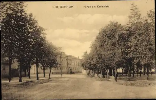 Ak Stotternheim Erfurt in Thüringen, Karlsplatz