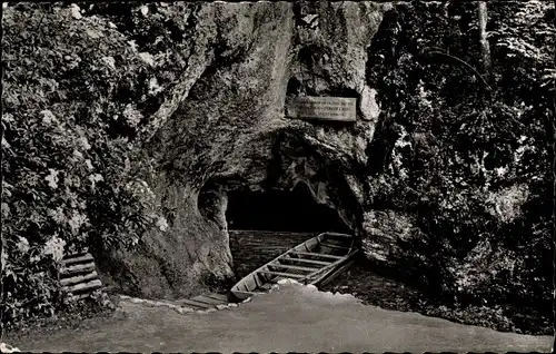 Ak Wimsen Hayingen auf der Schwäbischen Alb, Wimsener Höhle
