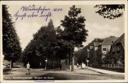 Ak Bergen op Zoom Nordbrabant Niederlande, Arn. Asselbergsstraat