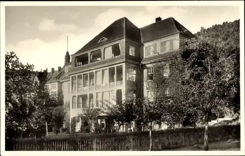 Ak Sulzburg im Markgräflerland Baden Schwarzwald, Städt. Krankenhaus