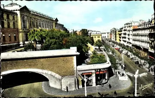 Ak Algier Alger Algerien, Rue Michelet, les Facultes, le Tunnel